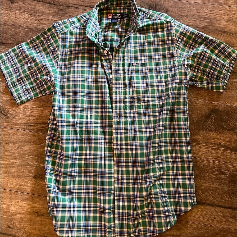 Chaps Ralph Lauren size small polo button up.
